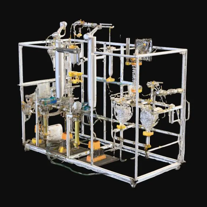 3D model for evaporador de doble efecto