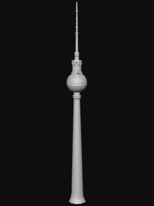 3D model for Berlin Fernsehturm