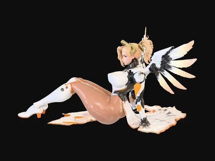 3D model for Mercy Overwatch