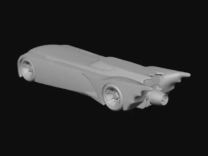 3D model for Batmobile Design