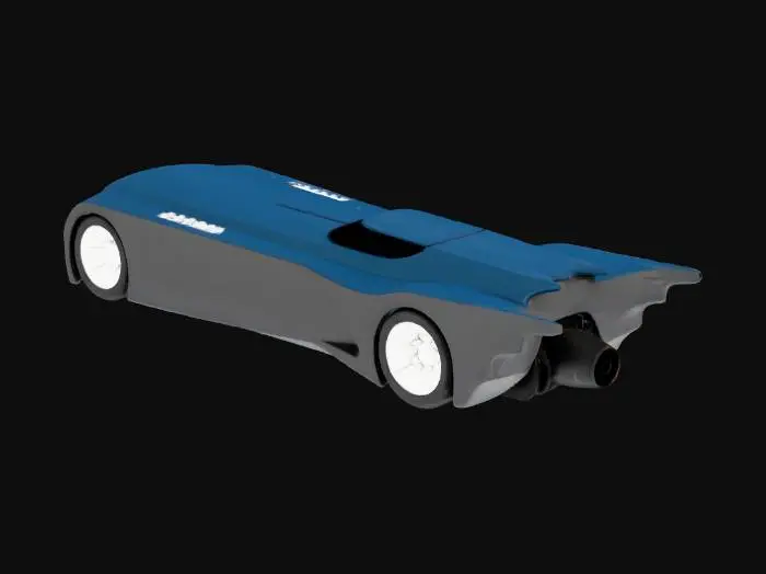 3D model for Batmobile Design