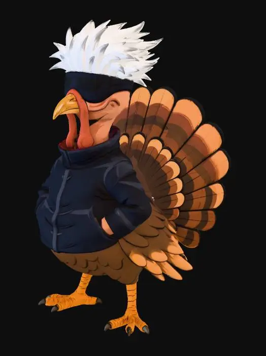 3D model for Satoru Gorkey, #Thanksgiving#