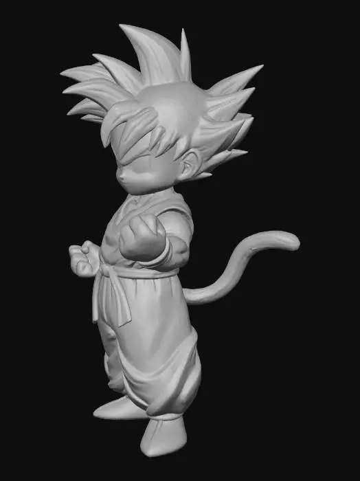 3D model for Son Goku
