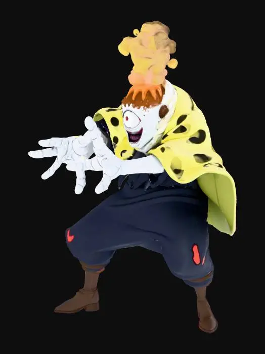 3D model for Flaming Cyclops Mage