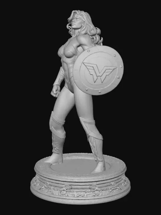 3D model for WonderWoman