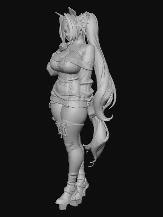 3D model for Daiwa Scarlet umamusume