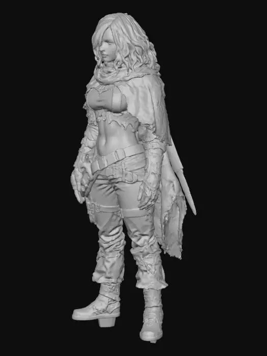 3D model for Warrior in the Tavern