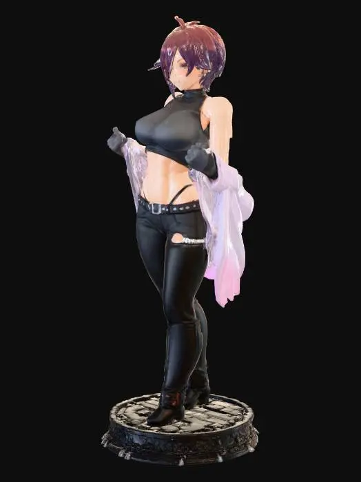 3D model for Muscle Mommy