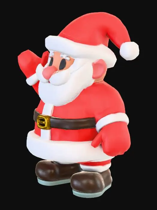 3D model for Santa's Wave