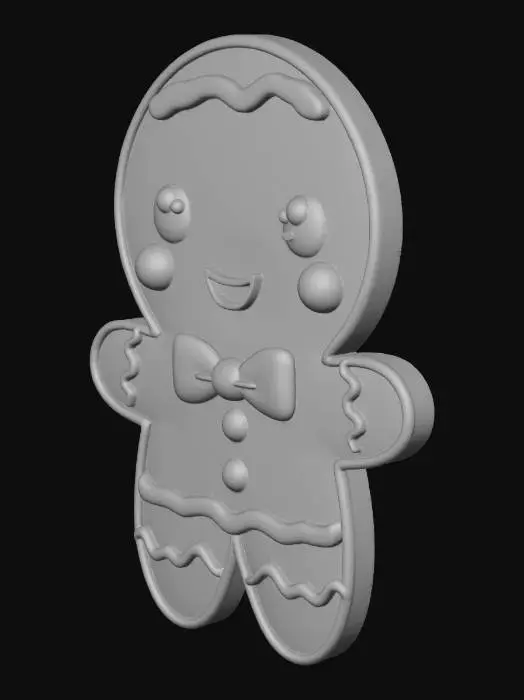 3D model for Gingerbread cuty