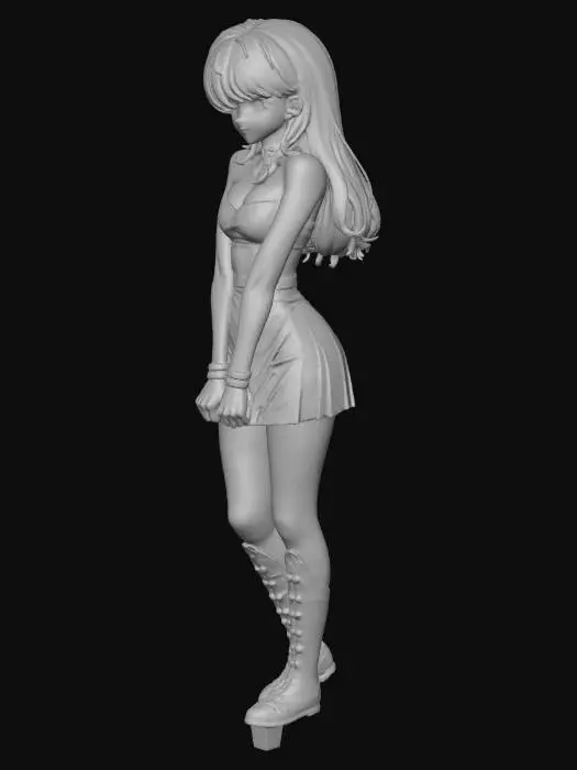 3D model for Ranma 1/2  Girl
