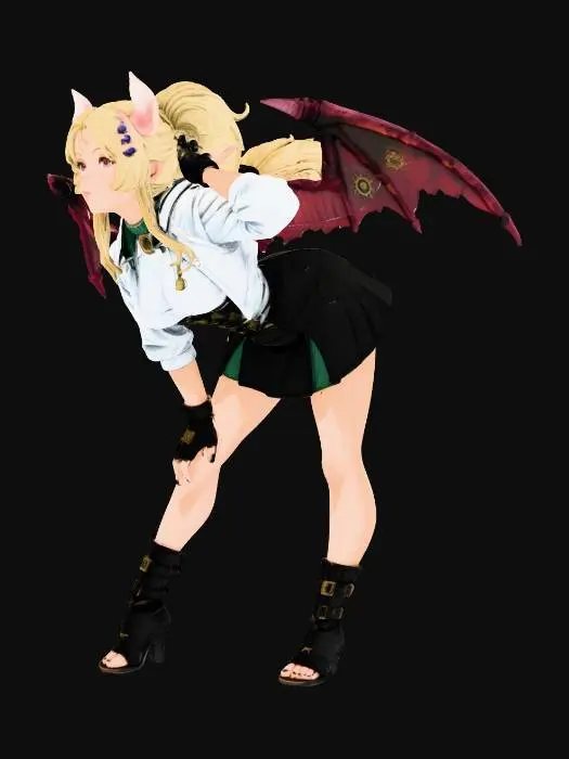 3D model for Moonlit Wings