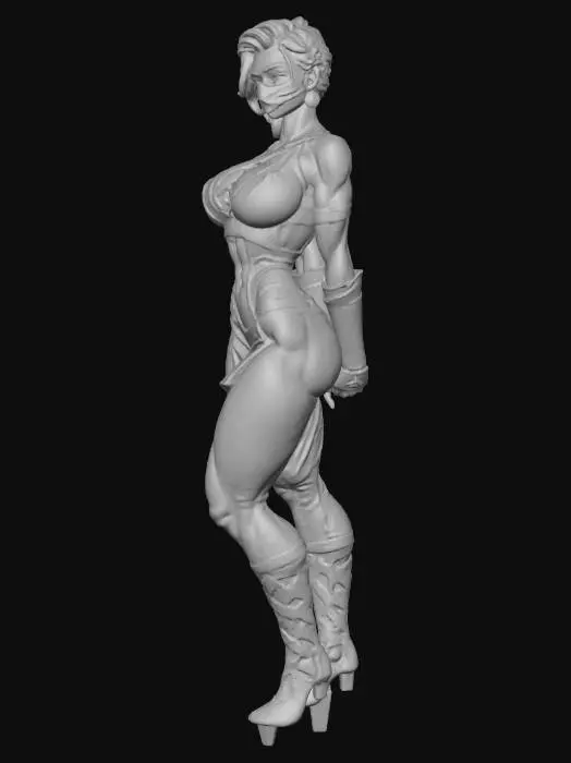 3D model for Moonlit Warrior