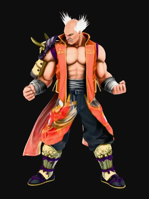 3D model for heihachi mishima