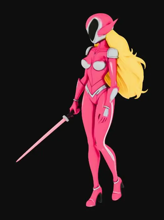 3D model for April Star wars Crossover