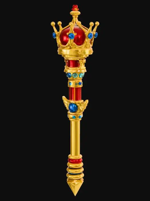 3D model for Royal Scepter