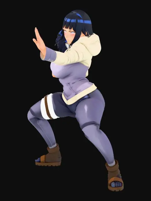 3D model for Hinata