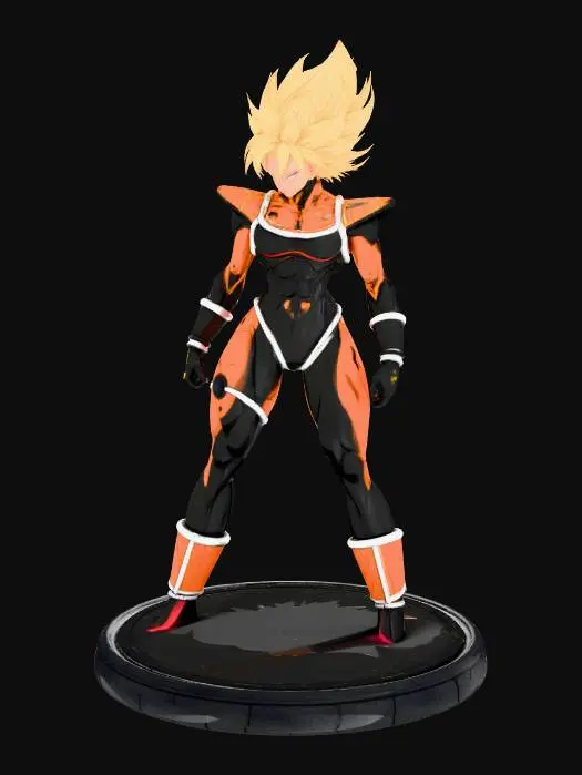 3D model for Saiyan Sentinel