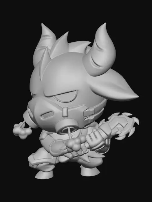 3D model for Viking Minotaur