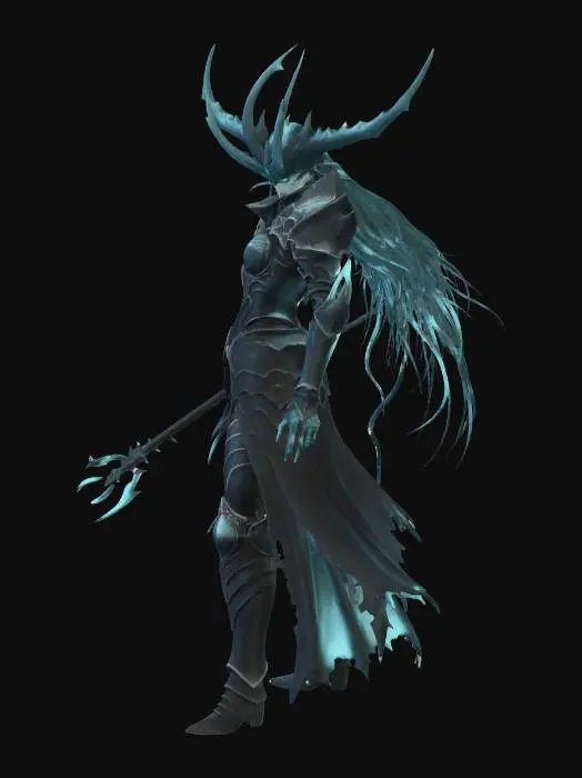 3D model for Death Goddess