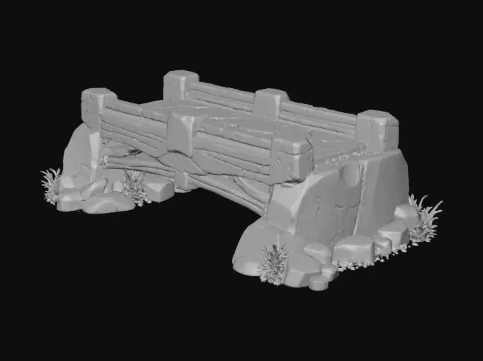 3D model for Stone Bridge Passage