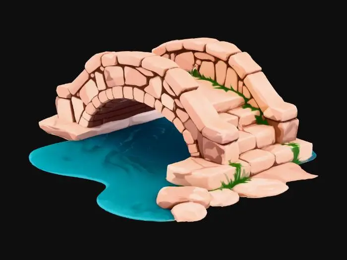 3D model for Stone Bridge
