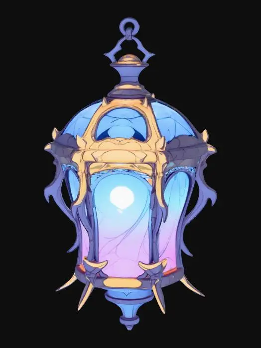 3D model for Ethereal Glow Lantern