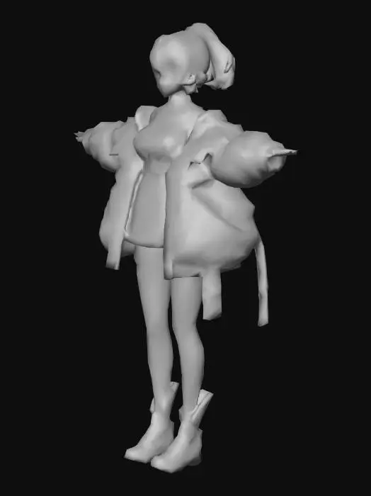 3D model for Cyber Blue Prodigy