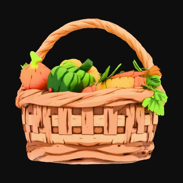 3D model for Harvest Basket