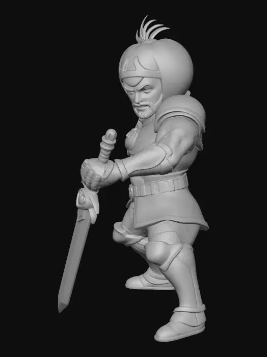 3D model for Tomato Warrior