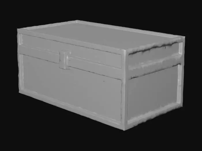 3D model for minecraft double chest