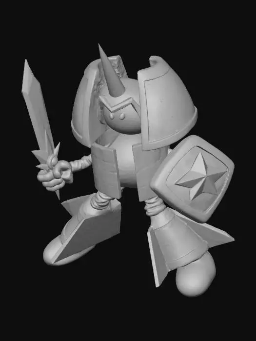 3D model for Battle Hero Knight