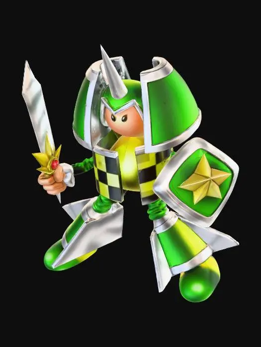 3D model for Battle Hero Knight