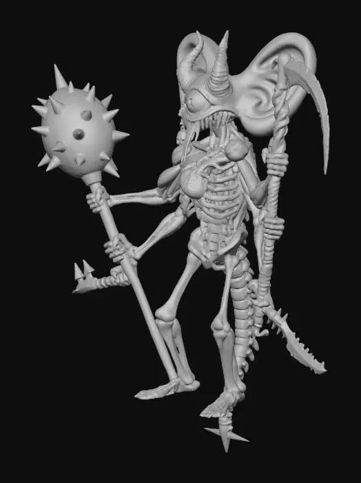 3D model for aiyarmainagadu  (nightmare reaper)