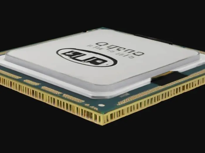 3D model for Intel Core i5 Processor