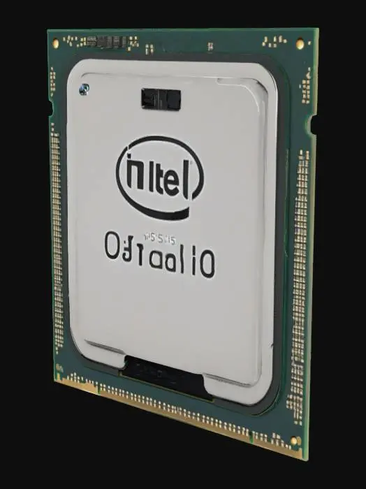 3D model for Intel Core i5 Processor