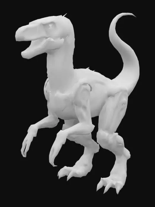 3D model for Cyber Raptor