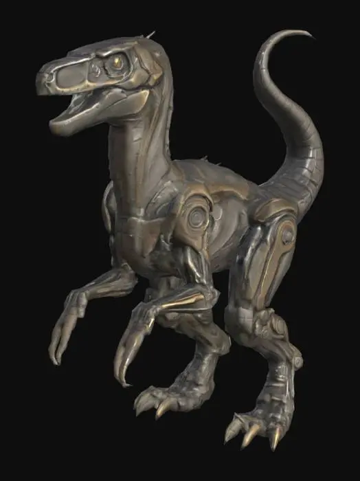 3D model for Cyber Raptor