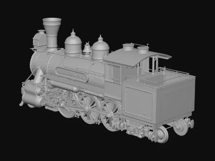 3D model for Sierra Steam Engine
