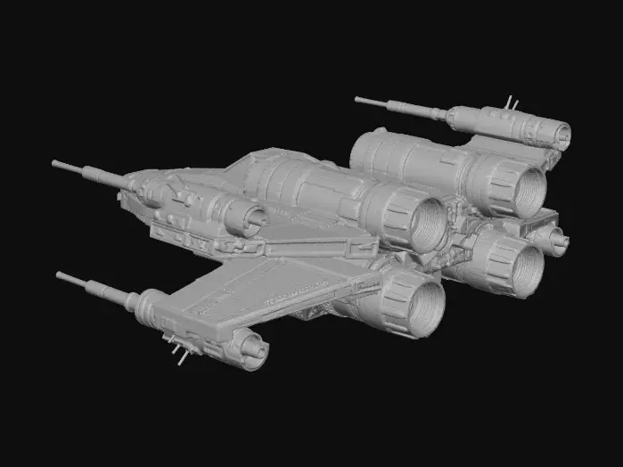 3D model for Starship Odyssey
