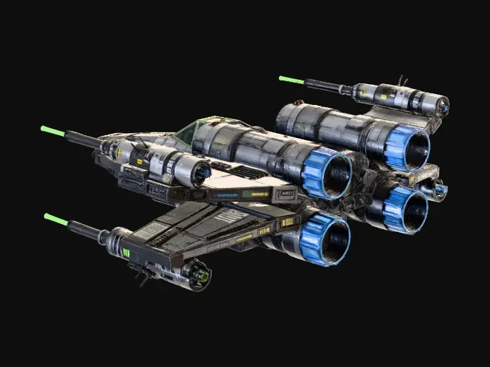 3D model for Starship Odyssey