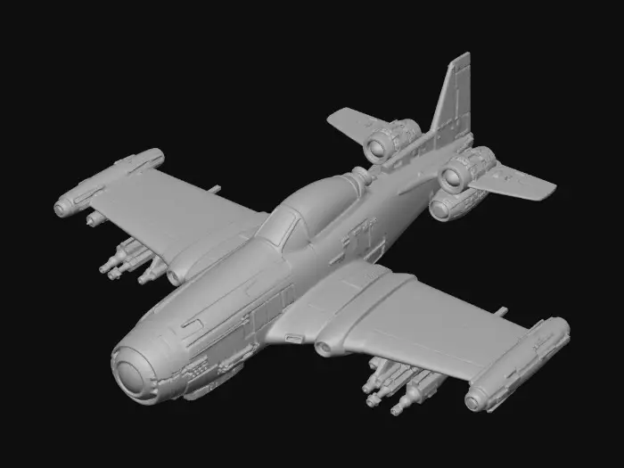 3D model for Starfighter Horizon