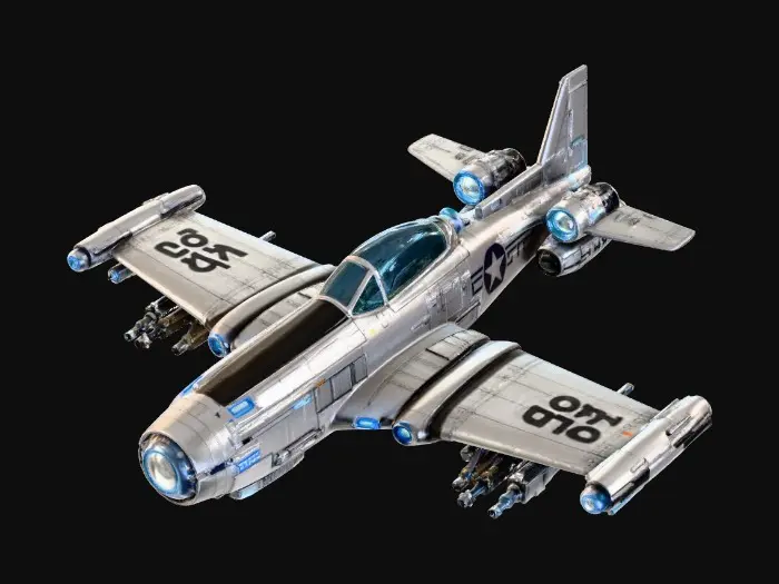 3D model for Starfighter Horizon