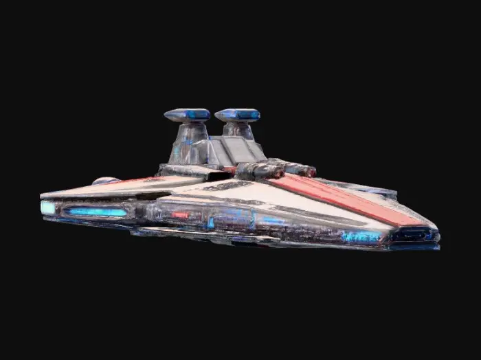 3D model for Galactic Cruiser Fleet