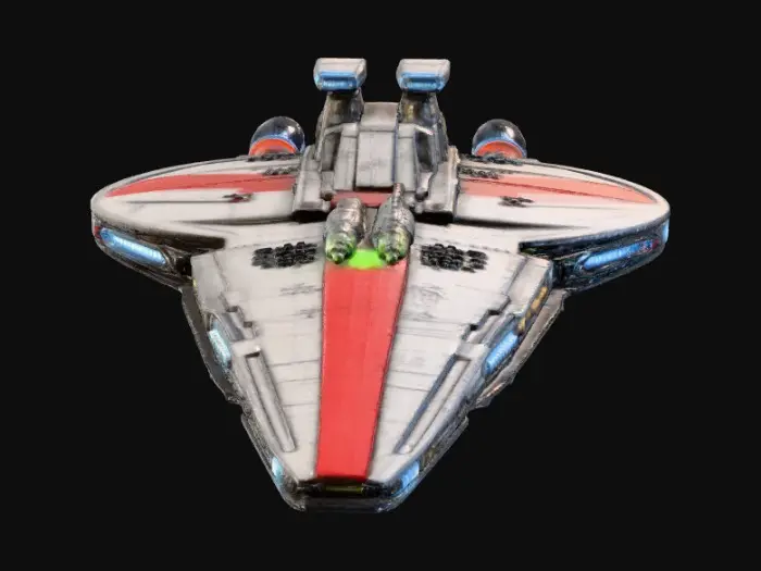 3D model for Galactic Cruiser Fleet
