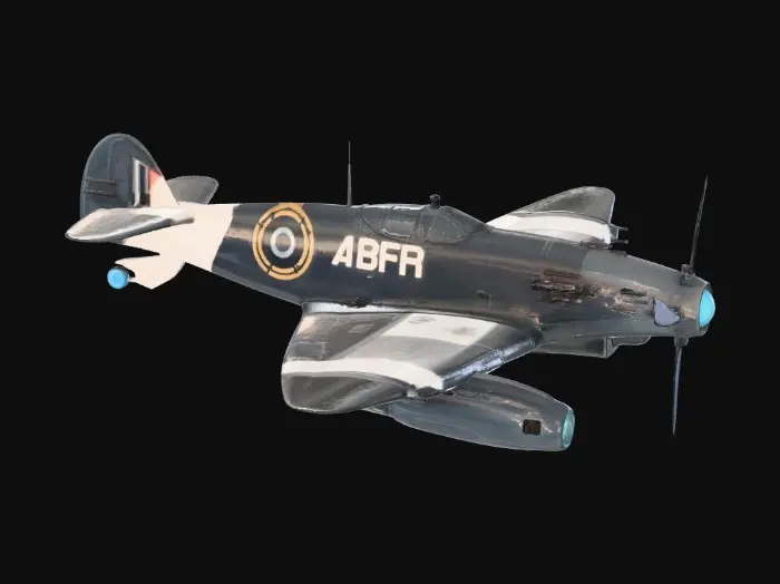 3D model for Skyward Hybrid Fighter