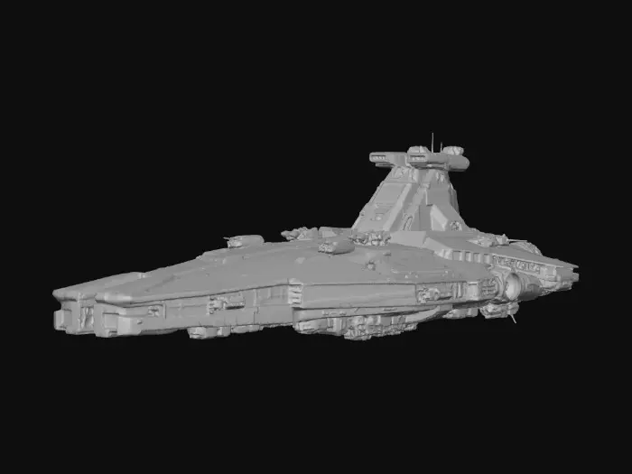 3D model for Star Cruiser Sentinel