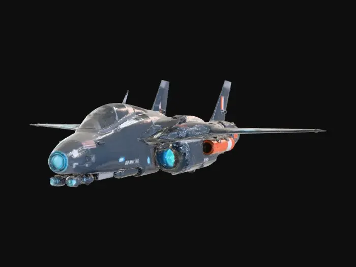 3D model for Starship Odyssey