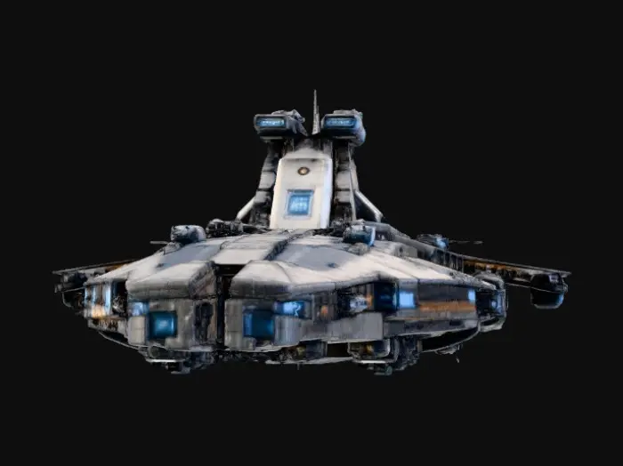 3D model for Star Cruiser Sentinel
