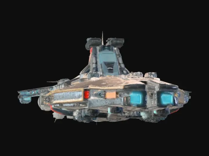3D model for Star Cruiser Sentinel